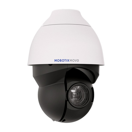 Cámara PTZ SpeedDome 4K 8MP con IR de 300 m zoom 41x y enfoque LiDAR MOBOTIX MOVE Mx-SD1A-831-LIR-VA