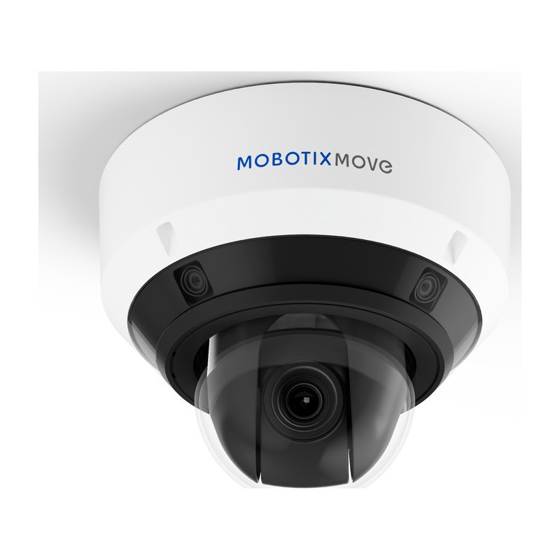 Cámara multisensor 4×5MP con PTZ 2MP zoom 21x MOBOTIX MOVE Mx-VMSD1A-2021-VA