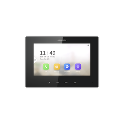 Monitor IP Lite (No touch) para Videoportero IP - Apertura Remota y Video en Vivo - PoE Estándar Hikvision DS-KH6220-LE1