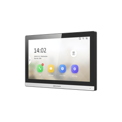 Monitor IP WiFi Touch Screen 7" Bisel DELGADO para Videoportero IP - Vídeo en Vivo - PoE Estándar Hikvision DS-KH6350-WTE1