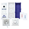 Kit de videoportero IP MOBOTIX T25 6MP con teclado RFID, DoorMaster y Mx2wire, blanco MX-T25-SET2