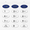 Teclado de acceso RFID MOBOTIX KeypadRFID para videoportero, blanco MX-KEYPAD1-EXT-PW