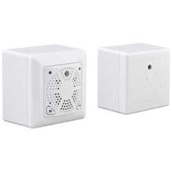 Abrepuertas de seguridad MOBOTIX DoorMaster para montaje sobrepuesto MX-DOOR2-INT-ON-PW