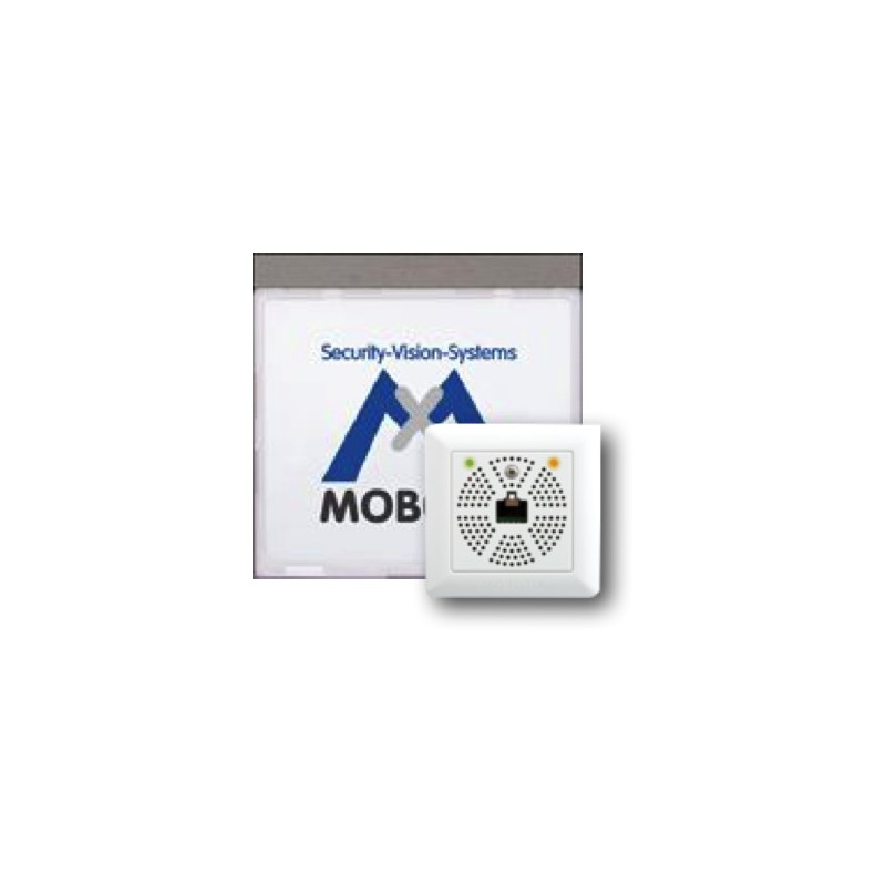 Módulo de información MOBOTIX Mx2wire+ con LED, gris oscuro MX-2WIREPLUS-INFO1-EXT-DG