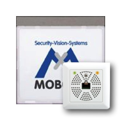 Módulo de información MOBOTIX Mx2wire+ con LED, gris oscuro MX-2WIREPLUS-INFO1-EXT-DG