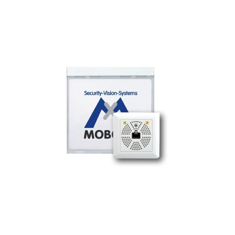 Módulo de información MOBOTIX Mx2wire+ con LED, blanco MX-2WIREPLUS-INFO1-EXT-PW