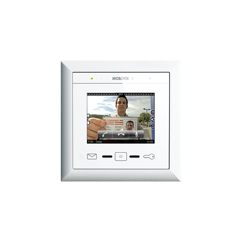Monitor para videoportero MOBOTIX MxDisplay+ para exterior, blanco MX-DISPLAY3-EXT