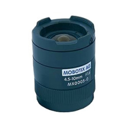 Lente varifocal MOBOTIX CSVario 4.5-10 mm para montura CS MX-B045-100-CS