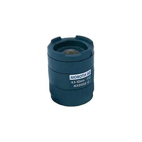 Lente varifocal MOBOTIX CSVario 4.5-10 mm para montura CS MX-B045-100-CS