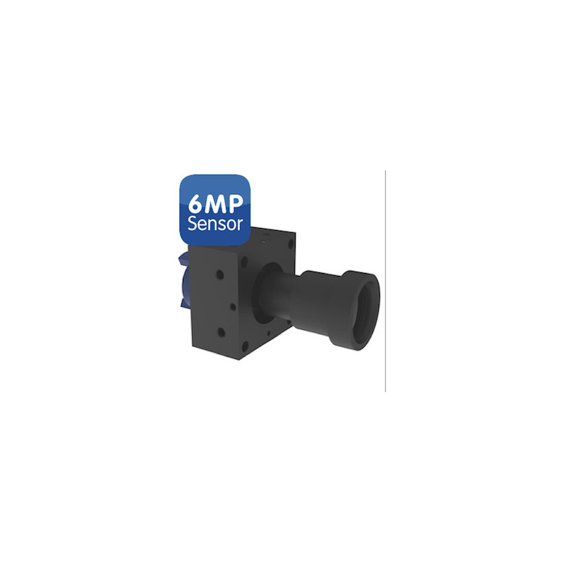 Módulo de sensor MOBOTIX BlockFlexMount 6MP con lente B500 (8°), día MX-O-SMA-B-6D500