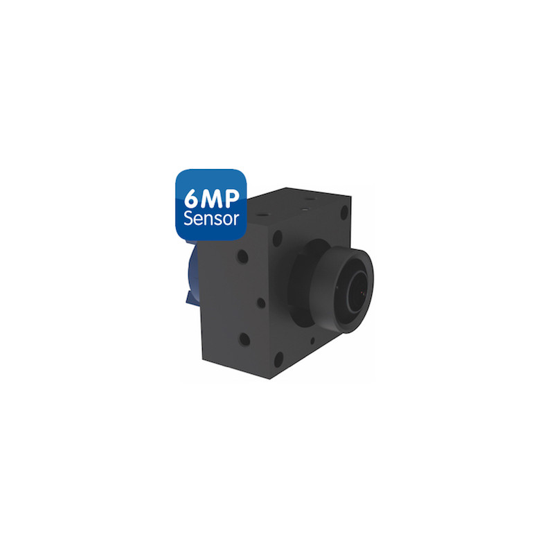 Módulo de sensor MOBOTIX BlockFlexMount 6MP con lente B016 (180°), noche MX-O-SMA-B-6N016