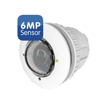Módulo de sensor MOBOTIX S16/M16 6MP con lente B016 (180°), noche LPF (lectura de placas), blanco MX-O-SMA-S-6L016