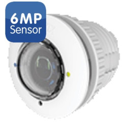 Módulo de sensor MOBOTIX S16/M16 6MP con lente B016 (180°), noche, blanco MX-O-SMA-S-6N016