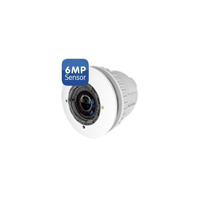 Módulo de sensor MOBOTIX S16/M16 6MP con lente B079 (45°), noche, blanco MX-O-SMA-S-6N079