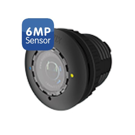 Módulo de sensor MOBOTIX S16/M16 6MP con lente B119 (31°), noche, negro MX-O-SMA-S-6N119-B