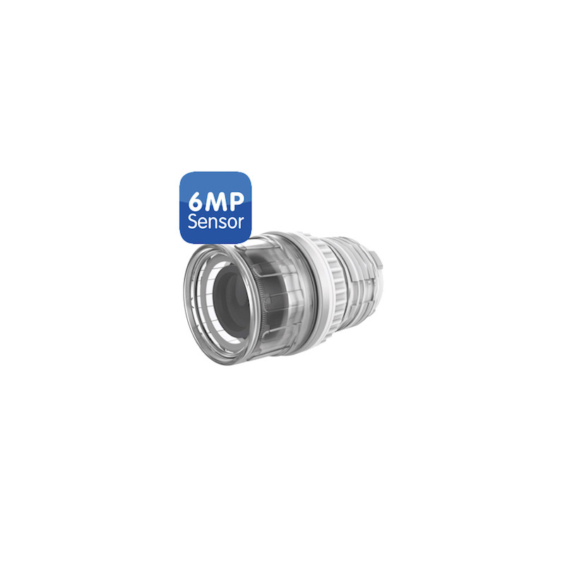 Módulo de sensor MOBOTIX S16/M16 6MP con lente B500 (8°), noche, blanco MX-O-SMA-S-6N500