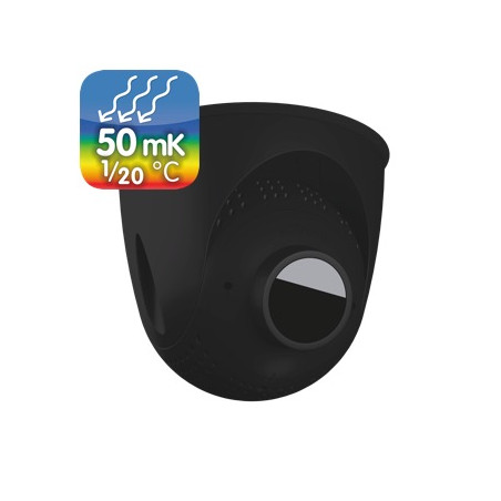 Módulo térmico MOBOTIX PTMount para S16/S15, 50 mK, lente B079 (45°), negro MX-O-SMA-TP-T079-B