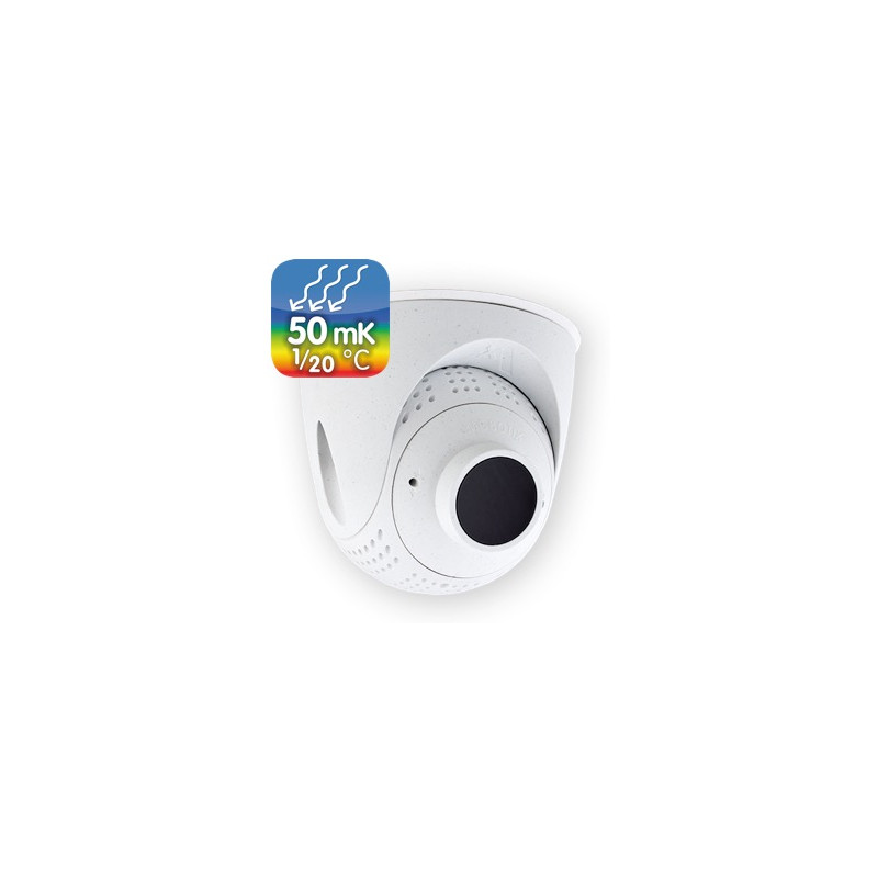 Módulo térmico MOBOTIX PTMount para S16/S15, 50 mK, lente B237 (17°), blanco MX-O-SMA-TP-T237