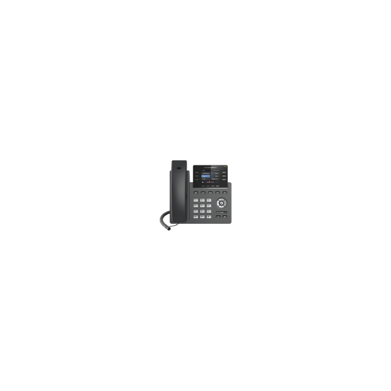 Teléfono IP Grandstream GRP-2613, 3 líneas SIP con 6 cuentas