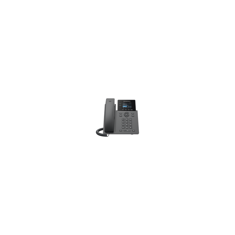 Teléfono IP Grandstream GRP2610P, pantalla LCD TFT 2.4 pulgadas color